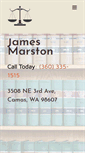 Mobile Screenshot of jamesmarston.com